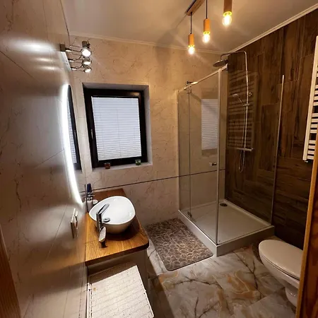 Caloroczny Borzy-chatka Nad Liwcem Holiday home Borzychy
